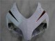Blanco Rojo ABS Moto Plástico Honda CBR 1000 RR 2004-2005
