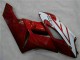 Blanco Rojo ABS Moto Plástico Honda CBR 1000 RR 2004-2005