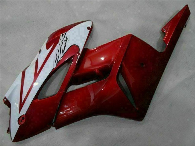 Blanco Rojo ABS Moto Plástico Honda CBR 1000 RR 2004-2005