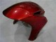 Blanco Rojo ABS Moto Plástico Honda CBR 1000 RR 2004-2005