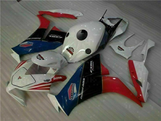 Blanco Rojo Carenado Moto Honda CBR 1000 RR 2012-2016