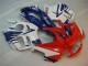 Blanco Rojo Carenado Moto Honda CBR 600 F3 1995-1998 Blanco Rojo Carenado Moto Honda CBR 600 F3 1995-1998
