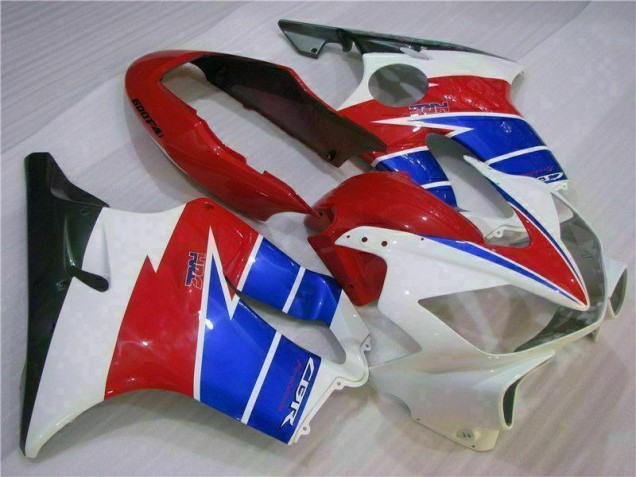 Blanco Rojo Carenado Moto Honda CBR 600 F4i 2004-2007