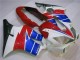 Blanco Rojo Carenado Moto Honda CBR 600 F4i 2004-2007