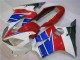 Blanco Rojo Carenado Moto Honda CBR 600 F4i 2004-2007
