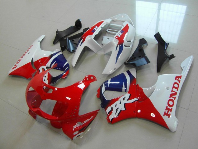 Blanco Rojo Carenado Moto Honda CBR 900 RR 893 1996-1997 Blanco Rojo Carenado Moto Honda CBR 900 RR 893 1996-1997