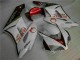Blanco Rojo Kit Carenado Moto Honda CBR 1000 RR 2004-2005