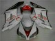 Blanco Rojo Kit Carenado Moto Honda CBR 1000 RR 2004-2005