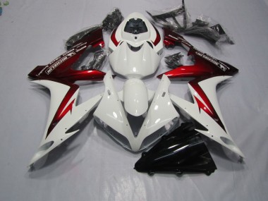 Blanco Rojo Kits Carenado Moto Honda CBR 1000 RR 2004-2005