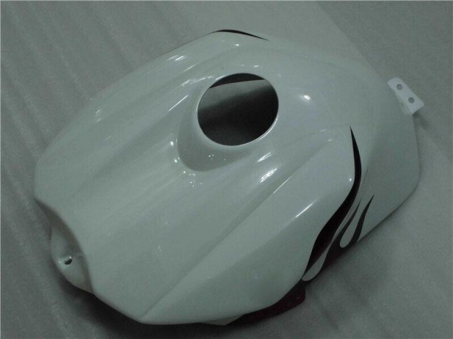 Blanco Rojo Llama Carenado Moto Yamaha R1 2004-2006 Blanco Rojo Llama Carenado Moto Yamaha R1 2004-2006