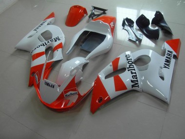 Blanco Rojo Marlboro Carenado Moto Yamaha R6 1998-2002