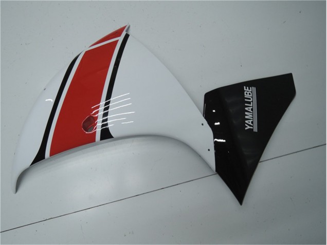 Blanco Rojo Negro Carenado Moto Yamaha R1 2012-2014