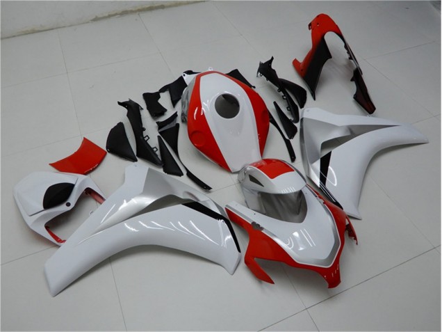 Blanco Rojo Plástico Moto Honda CBR 1000 RR 2008-2011 Blanco Rojo Plástico Moto Honda CBR 1000 RR 2008-2011