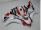 Blanco Rojo Plástico Moto Honda CBR 1000 RR 2008-2011 Blanco Rojo Plástico Moto Honda CBR 1000 RR 2008-2011