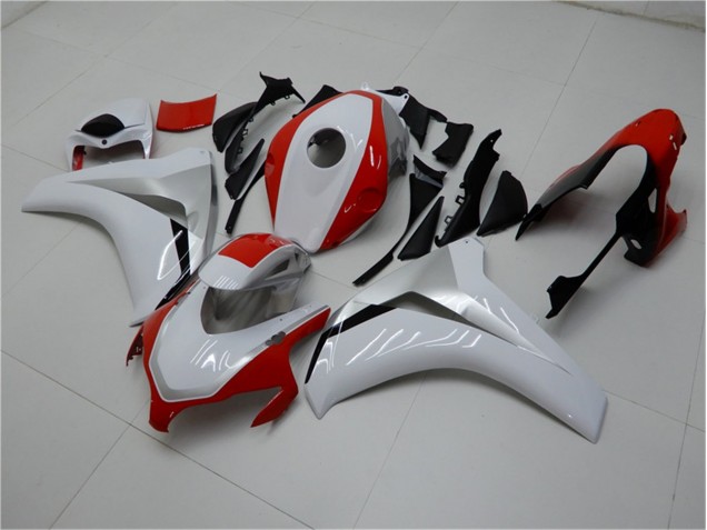 Blanco Rojo Plástico Moto Honda CBR 1000 RR 2008-2011 Blanco Rojo Plástico Moto Honda CBR 1000 RR 2008-2011