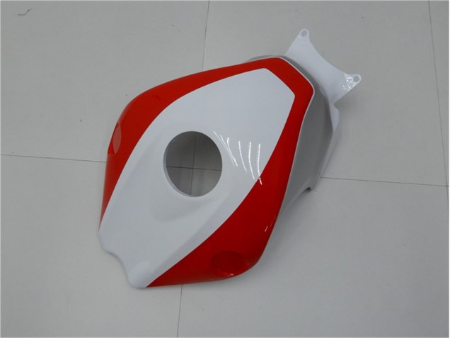 Blanco Rojo Plástico Moto Honda CBR 1000 RR 2008-2011 Blanco Rojo Plástico Moto Honda CBR 1000 RR 2008-2011
