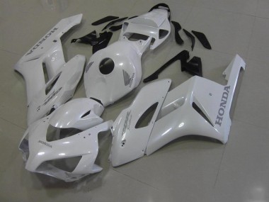 Blanco con Plata Calcomanías Carenado Moto Honda CBR 1000 RR 2006-2007