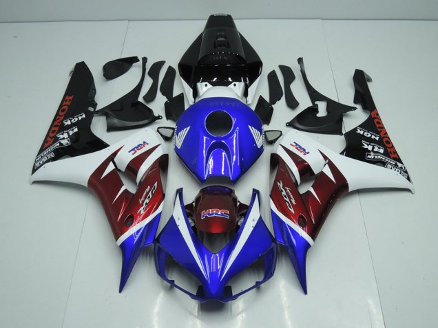 Borgoña & Azul Carenado Moto Honda CBR 1000 RR 2006-2007 Borgoña & Azul Carenado Moto Honda CBR 1000 RR 2006-2007
