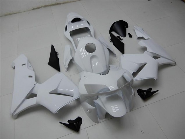 Brillante Blanco Carenado Moto Honda CBR 600 RR 2003-2004 Brillante Blanco Carenado Moto Honda CBR 600 RR 2003-2004