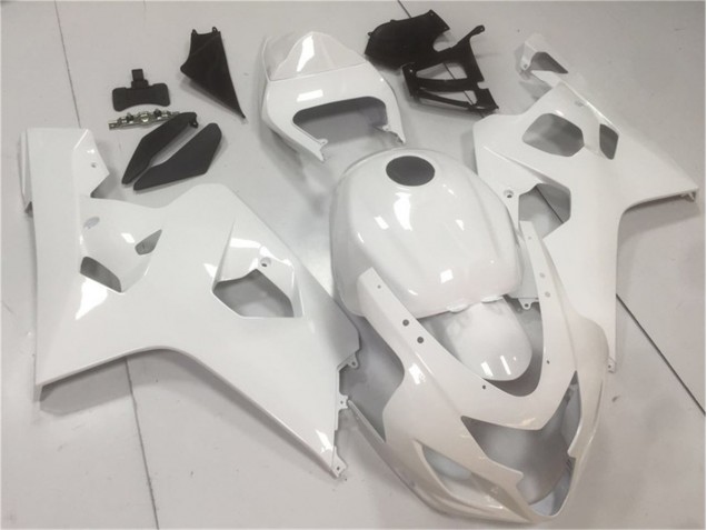 Brillante Blanco Carenado Moto Suzuki GSXR 600 / 750 K4 2004-2005 Brillante Blanco Carenado Moto Suzuki GSXR 600 / 750 K4 2004-2005