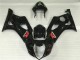 Brillante Negro ABS Carenado Motocicleta Suzuki GSXR 1000 K3 2003-2004 Brillante Negro ABS Carenado Motocicleta Suzuki GSXR 1000 K3 2003-2004