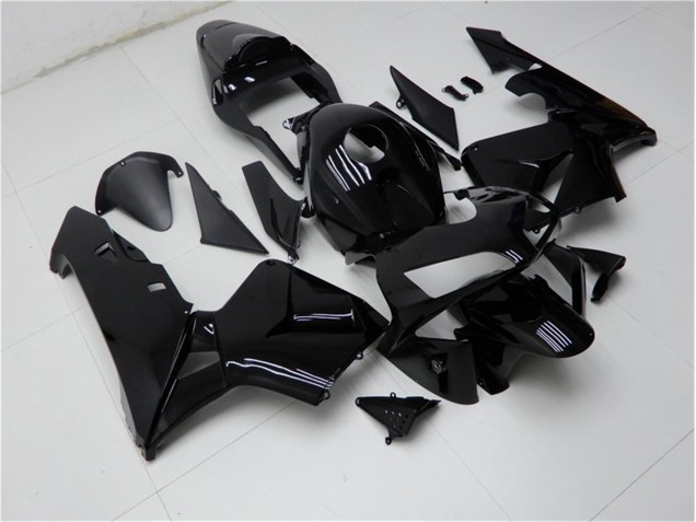 Brillante Negro ABS Kits Carenado Moto Honda CBR 600 RR 2003-2004 Brillante Negro ABS Kits Carenado Moto Honda CBR 600 RR 2003-2004
