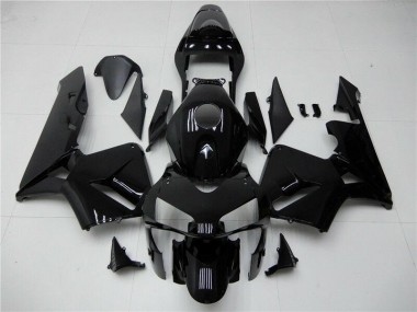 Brillante Negro ABS Kits Carenado Moto Honda CBR 600 RR 2003-2004