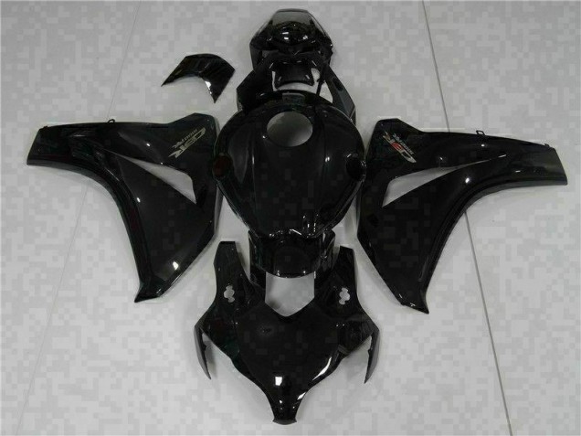 Brillante Negro Carenado Moto Honda CBR 1000 RR 2008-2011 Brillante Negro Carenado Moto Honda CBR 1000 RR 2008-2011
