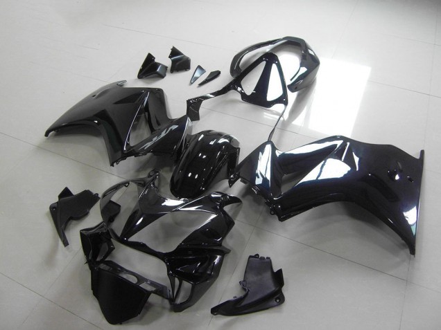 Brillante Negro Carenado Moto Honda VFR 800 2002-2013 Brillante Negro Carenado Moto Honda VFR 800 2002-2013