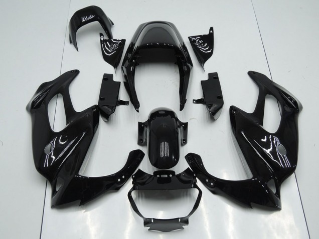 Brillante Negro Carenado Moto Honda VTR 1000 F 1997-2005
