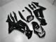 Brillante Negro Carenado Moto Kawasaki EX650 2006-2008 Brillante Negro Carenado Moto Kawasaki EX650 2006-2008
