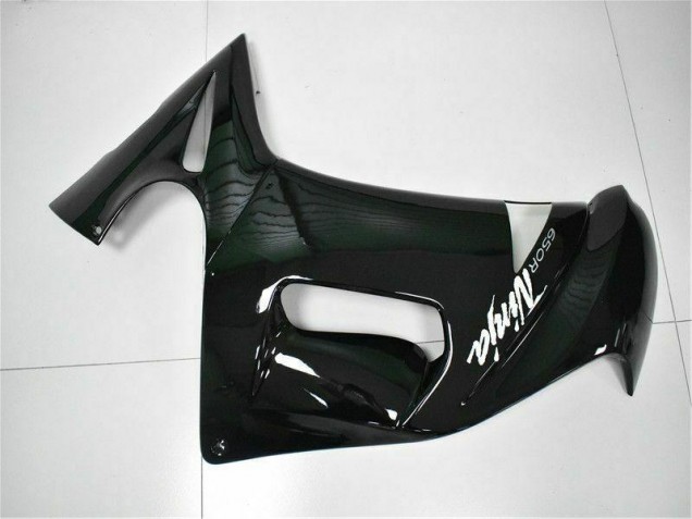 Brillante Negro Carenado Moto Kawasaki EX650 2006-2008 Brillante Negro Carenado Moto Kawasaki EX650 2006-2008
