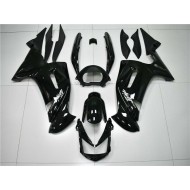 Brillante Negro Carenado Moto Kawasaki EX650 2006-2008