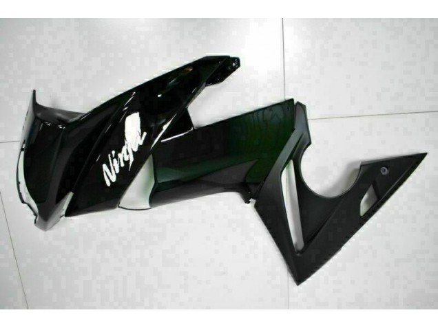 Brillante Negro Carenado Moto Kawasaki EX650 2009-2011 Brillante Negro Carenado Moto Kawasaki EX650 2009-2011