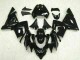 Brillante Negro Carenado Moto Kawasaki ZX10R 2003-2005 Brillante Negro Carenado Moto Kawasaki ZX10R 2003-2005