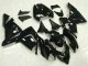 Brillante Negro Carenado Moto Kawasaki ZX10R 2003-2005 Brillante Negro Carenado Moto Kawasaki ZX10R 2003-2005