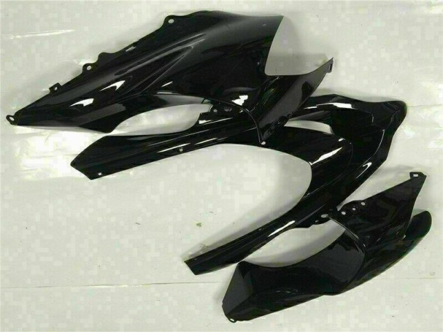 Brillante Negro Carenado Moto Kawasaki ZX10R 2003-2005 Brillante Negro Carenado Moto Kawasaki ZX10R 2003-2005