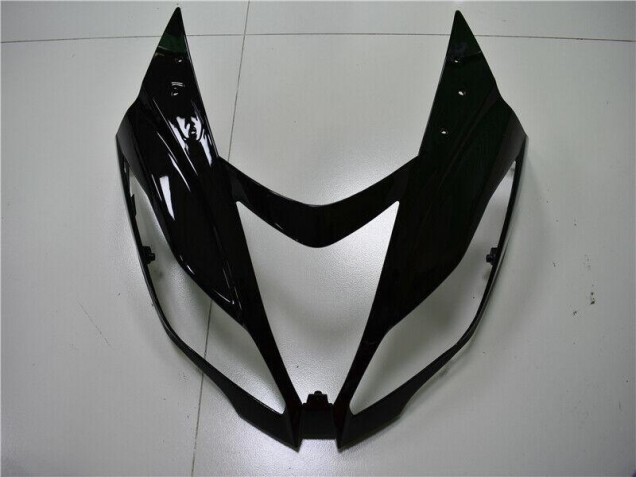 Brillante Negro Carenado Moto Kawasaki ZX6R 2013-2018 Brillante Negro Carenado Moto Kawasaki ZX6R 2013-2018