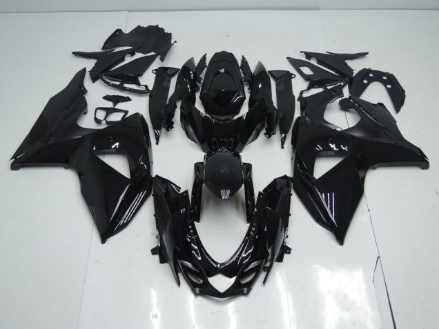Brillante Negro Carenado Moto Suzuki GSXR 1000 K9 2009-2016 Brillante Negro Carenado Moto Suzuki GSXR 1000 K9 2009-2016