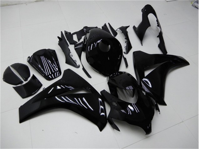 Brillante Negro Carenados Moto Honda CBR 1000 RR 2008-2011