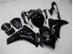 Brillante Negro Carenados Moto Honda CBR 1000 RR 2008-2011