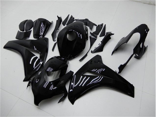 Brillante Negro Carenados Moto Honda CBR 1000 RR 2008-2011