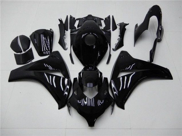 Brillante Negro Carenados Moto Honda CBR 1000 RR 2008-2011