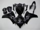 Brillante Negro Carenados Moto Honda CBR 1000 RR 2008-2011