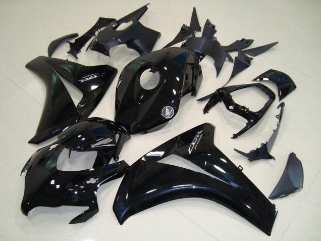 Brillante Negro Chrome Calcomanías Carenado Moto Honda CBR 1000 RR 2008-2011 Brillante Negro Chrome Calcomanías Carenado Moto Honda CBR 1000 RR 2008-2011