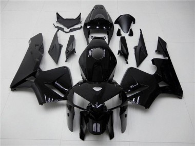 Brillante Negro Inyección Kits Carenado Moto Honda CBR 600 RR 2005-2006