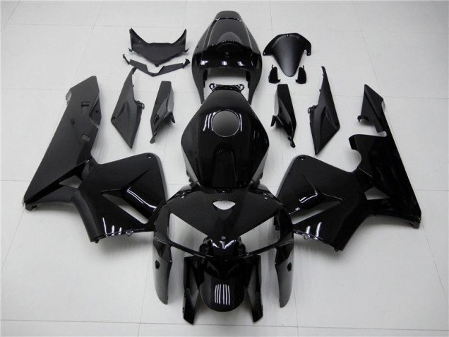 Brillante Negro Inyección Kits Carenado Moto Honda CBR 600 RR 2005-2006 Brillante Negro Inyección Kits Carenado Moto Honda CBR 600 RR 2005-2006