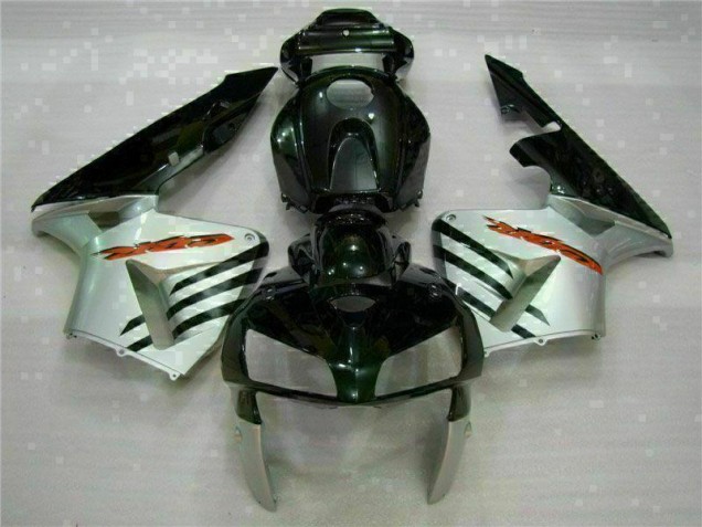 Brillante Negro Kit ABS Carenado Motocicleta Honda CBR 600 RR 2005-2006 Brillante Negro Kit ABS Carenado Motocicleta Honda CBR 600 RR 2005-2006