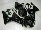 Brillante Negro Kit Completo Carenado Moto Honda CBR 1000 RR 2006-2007 Brillante Negro Kit Completo Carenado Moto Honda CBR 1000 RR 2006-2007