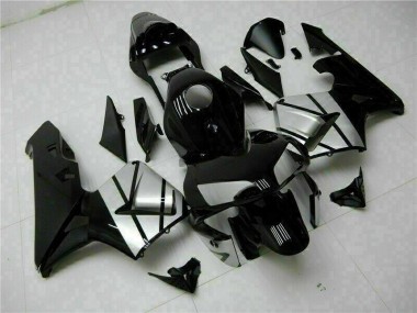 Brillante Negro Kits Completo Carenado Moto ABS Honda CBR 600 RR 2003-2004